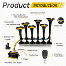 FARBIN 36-Melody Musical Air Horn with Controller Switch