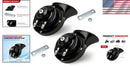 High-Performance 12V 300DB Dual Tone Car Snail Horn Set