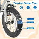 14-Inch Children’s Bicycle for Boys and Girls Aged 3-5 with Durable High Carbon Steel Frame - Colo
