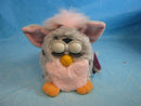 1998 Tiger Electronics Pink-Bellied Spotted Plush with Green Eyes Model 70-800