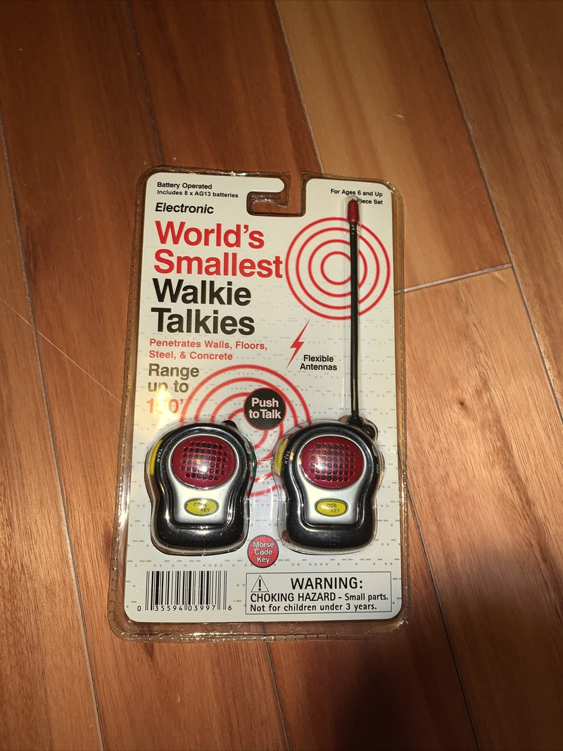 Smallest Mini Walkie Talkies by Westminster