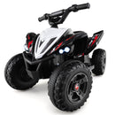 12V Battery-Powered 4-Wheeler Ride-On Toy with Sound, Lights, USB Connectivity, and Wireless Features