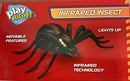 Infrared Remote Control Black Widow Spider Toy in Red and Black for Halloween