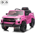12V Pink Chevrolet Colorado Licensed Electric Ride-On Car for Children