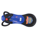 Blue Police Ride-On Toy Car for Kids 3 Years and Older, Battery-Free Metal Design