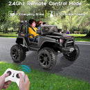 24V Kids Electric Ride-On Truck with Bluetooth, 2-Seater, Dual 200W Motors, Remote Control