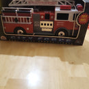 City Force Fire Department Battery-Powered Fire Truck with Sounds and Lights