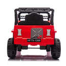 12V Battery Operated Electric Jeep Toy for Kids with Remote Control, MP3, and LED Lights