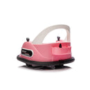 12V Electric Bumper Car for Kids with Remote Control, LED Lights, Bluetooth Capability, and 360-Degree Spin