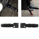 Versatile 8mm Folding Footpegs for Electric Bicycles and ATVs