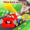 Musical Interactive Fire Truck Toy for Toddlers Aged 1-3