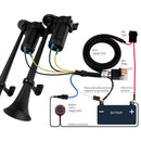 12V Dual Trumpet Train Horn System with Dual Air Compressors