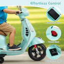OLA KIDS 12V Electric Green Vespa Scooter for Kids