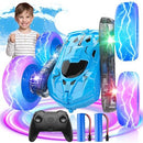 360° Glowing Wheel Remote Control Car with Body Lights and 4WD 2.4GHz