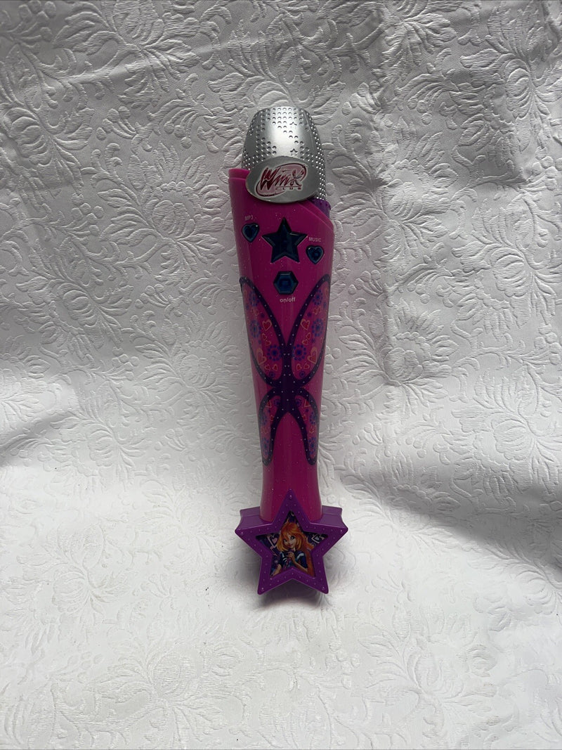 Rock Star Microphone Toy for Kids Inspired by Winx Club
