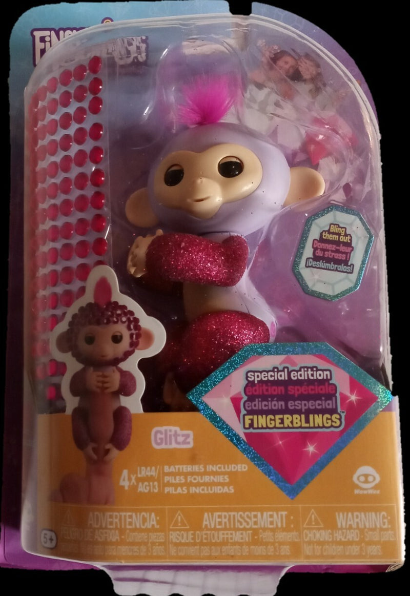 Glitz Fingerling Interactive Monkey Toy