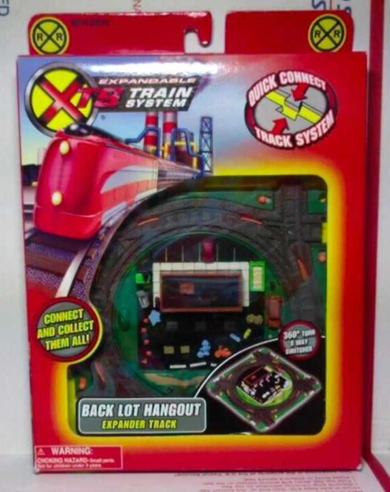 Expandable Train Track System with 11 Track Extenders Set