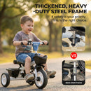EOOWOY 7-in-1 Tricycle with 360° Swivel Seat for Toddlers Aged 18 Months to 5 Years
