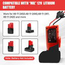 12V Power Adapter for Kids Ride-On Vehicles with Fuse and Switch