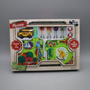 Interactive 16-Piece School Bus Road Puzzle and Play Set for Kids 6+
