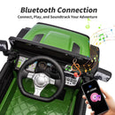 12V Electric Ride-On Truck for Kids with Quad 75W Motors, 3.1 mph, Bluetooth, and Remote Control