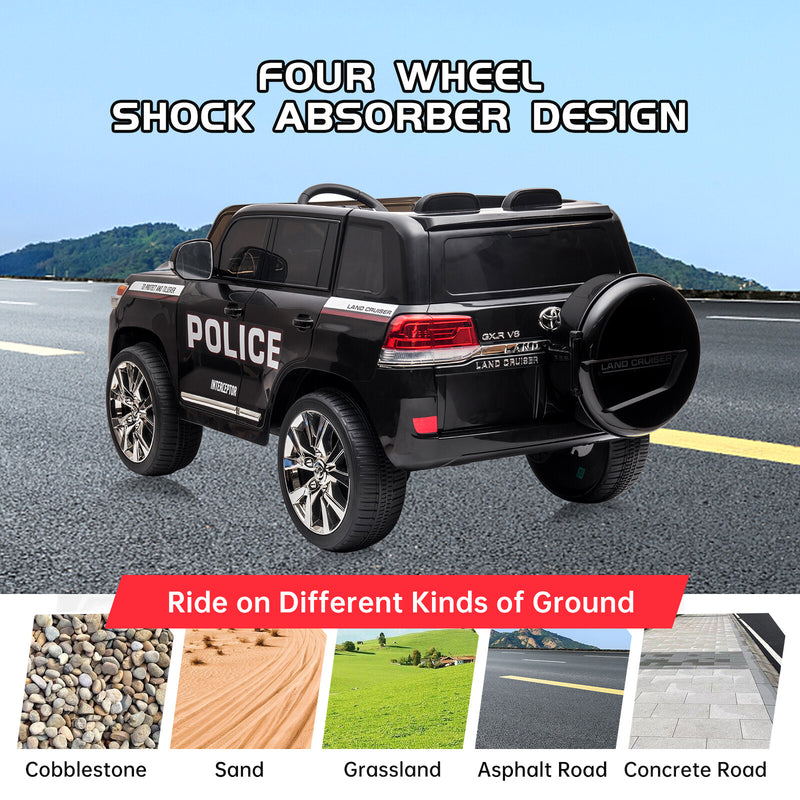 12V Off-Road Electric Ride-On Car for Kids with Remote Control