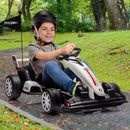 24V High-Speed Electric Kids Go Kart for Thrilling Drifting and Racing Fun