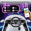 12V Licensed Mercedes Benz SL500 Electric Ride-On Car in White