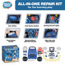 Engaging Truck Engine Playset - Mechanic Repair Kit with Lights and Sounds