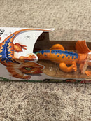 Zuru Robo Alive Interactive Frilled Neck Lizard Robotic Toy for Kids - Orange and Blue