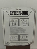 Retro Interactive Pink Cyber Robotic Silver Dog Toy in Original Packaging