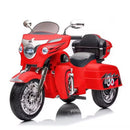 12V Electric Motorcycle Toy for Kids with LED Lights, Music, and Trunk, Ages 3-6