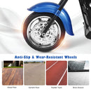 Blue 3-Wheel Chopper Motorcycle Trike for Kids with Headlight and Horn