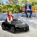 Maserati 12V Electric Ride-On Car for Kids in Black