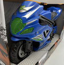 Fenicalcan Raxx Blue Friction Motorcycle with Light and Sound Features