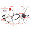 Weelye 12V Electric Car Modification Kit for Kids with 2.4G Remote Control