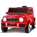 Mercedes-Benz G63 12V Kids Ride-On Car with Music and Remote Control in Red
