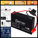 6V Ride-On Vehicle Battery Upgrade Set - 7Ah with Harness and 2-Pin Connector