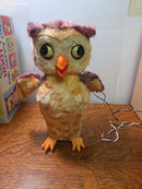 Alps Toys 1960s Hooty The Happy Owl Battery Operated Toy Japan MIB JRRDS