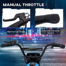 350W Electric Off-Road Motocross Bike with 15 MPH Twist Grip Throttle