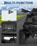 12V Electric ATV Ride-On for Kids with Remote Control, LED Lights, and Music - Ideal for Ages 3-8