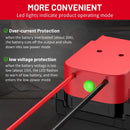 18V Battery Adapter for Power Wheel RC Car with Red LED Work Light Switch