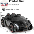 12V 4WD Electric Lamborghini Veneno Ride-On Car for Two Kids