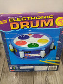 1998 KIDS TT TUNES ELECTRONIC DRUM WITH STICKS FOR AGES 3 AND UP