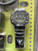 Retro School Essentials: Digital Watch, Calculator, Ruler, Scissors, and Pencil Sharpener Collection