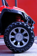 Vivicreate Electric Ride-On Car for Kids with Remote Control and LED Lights