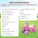 6V Battery Charger for Children's Electric Vehicle, Works with MINNIE MOUSE and BMX