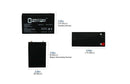 12V 7AH SLA Battery for Audi R8 Children's Ride-On Car Model