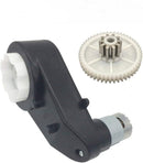 Compact 12V DC Motor Gearbox for Effortless Installation in Kids Ride-On Cars