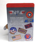 Top Gun Plush Teddy Bear with Danger Zone Theme Song